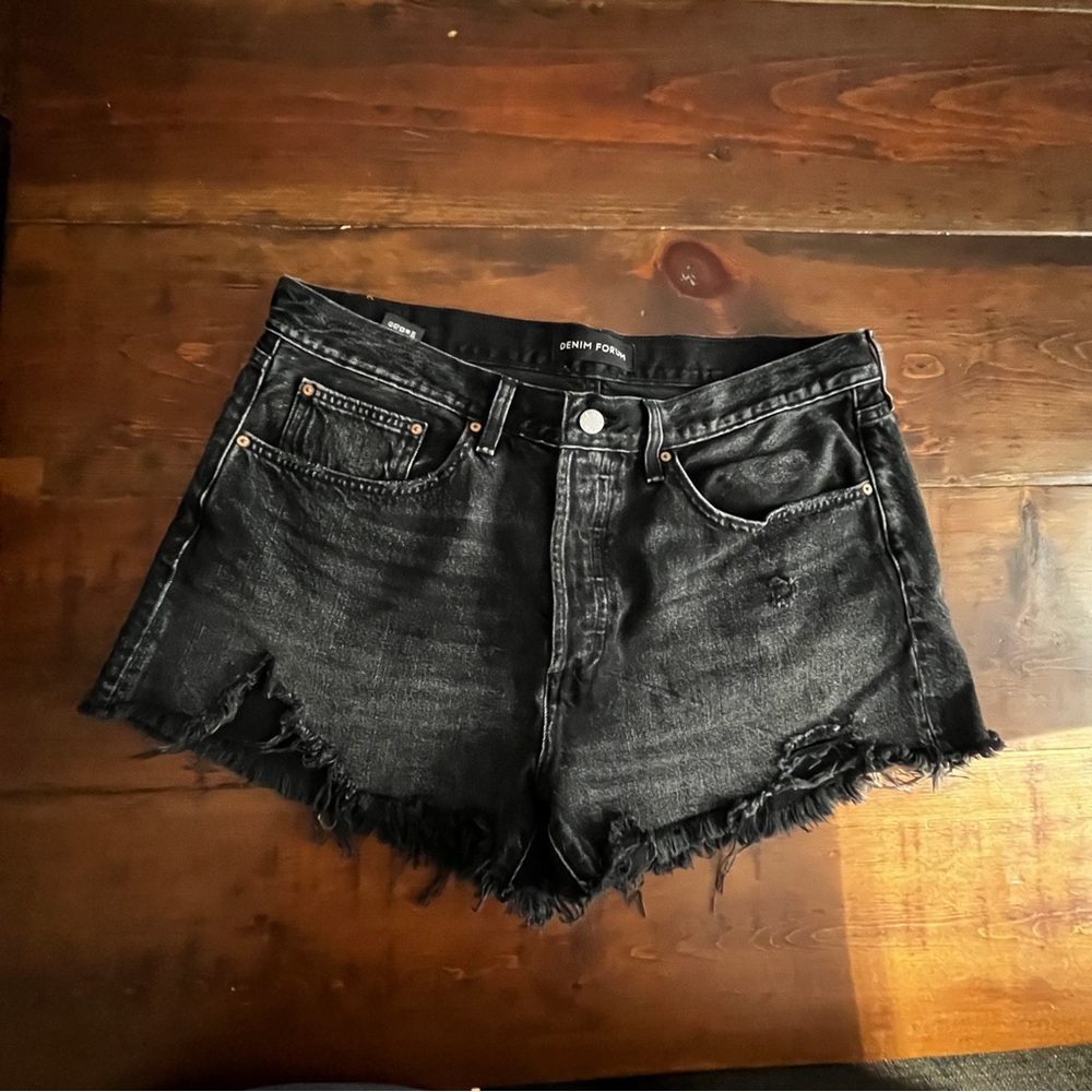 Denim Forum The ex boyfriend shorts black size 32